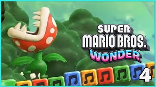 Singing Piranhas  Super Mario Bros Wonder 4 [upl. by Reginald]