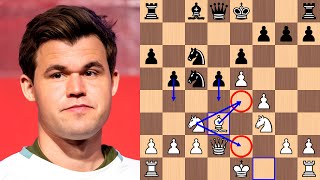 Gukesh D breaks Magnus Carlsens French Defense in 29 moves [upl. by Aulea437]