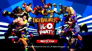 Facebreaker KO Party Wii Gameplay [upl. by Salaidh]