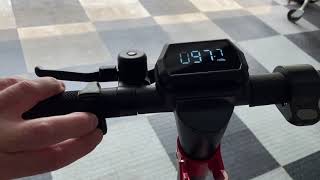 Set or Disable Security Code on the GOTRAX G4 Electric Scooter [upl. by Mayne]