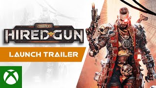 Necromunda Hired Gun  Launch Trailer [upl. by Dlarrej108]