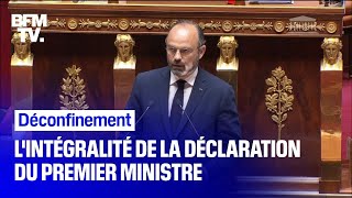 Déconfinement revoir en intégralité la déclaration dEdouard Philippe à lAssemblée [upl. by Rodgers]