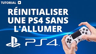 Comment réinitialiser une PS4 sans lallumer [upl. by Aloin262]