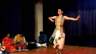 Bharatanatyam performance by Yatin Agarwal Varnam part 1 [upl. by Stinson]