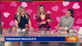 WPIX New York Living amp Kerri Quigley  Galentines Day DIY Gifts [upl. by Nosdivad]