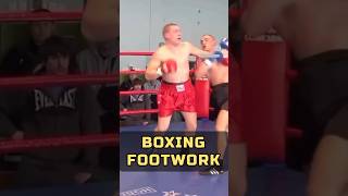 Boxing Footwork DrillsBoxing techniques boxing fight fighterboxingtraining powerpunch viral [upl. by Nothgiel]