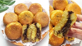 KUE PUKIS BULAT DENGAN ISIAN KHAS JEPANG EMPUK DAN LEMBUT HABIS DALAM SEKEJAP [upl. by Enelear]