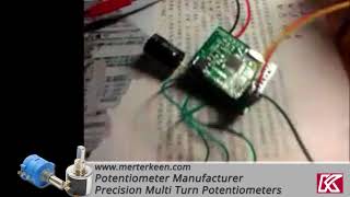 spring return rotary potentiometer  by wwwmeterkeencom [upl. by Algernon]