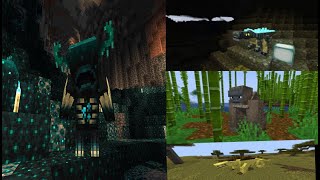 Warden vs KaijuKraft Minecraft Mob Battle Java Edition [upl. by Kenward246]