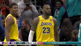 Final 509 Lakers vs Hornets WILD ENDING UNCUT  February 5 2024 [upl. by Aicerg]