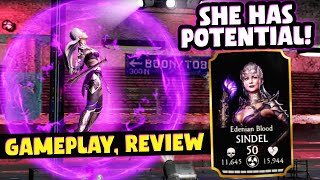 MK Mobile Edenian Blood Sindel SURPRISED ME Gameplay and Review Is She Worth It [upl. by Einberger]