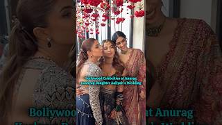 Bollywood Celebrities at Anurag Kashyap Daughter Aaliyah Wedding bollywood wedding anuragkashyap [upl. by Sutelc]