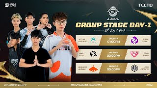 M6 MM Qualifier  Group Stage  W1D1 [upl. by Ticknor]