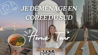 VLOG  📦 JE DÉMÉNAGE EN CORÉE DU SUD  HOME TOUR Bienvenue en Corée du Sud  🌸 Nouveau Départ 🇰🇷 [upl. by Arrek79]