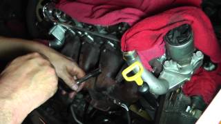 Suzuki Forenza Head Installation  Part 14 Install of Manifolds [upl. by Iv185]