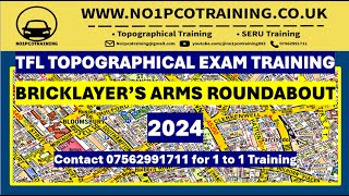 BRICKLAYER’S ARMS ROUNDABOUT TOPOGRAPHICAL SKILLS ASSESSMENT FEBRUARY 2024 TFL TOPOGRAPHICAL EXAM [upl. by Sula]