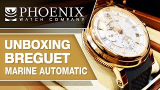 Unboxing Breguet Marine Automatic Watch  Phoenix Watch Company [upl. by Ariak]