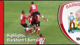 Blackburn Rovers v Barnsley 120 Second Highlights [upl. by Ricard]