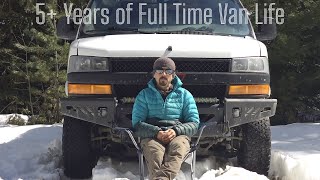 After 5 Years of Full Time Van Life This is What I Think tips for getting started [upl. by Bondie]