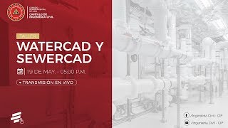 Taller WaterCAD y SewerCAD [upl. by Eirallam]