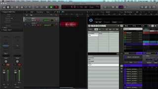 Tutorial How to Record Maschine Audio into Logic X [upl. by Yreved]