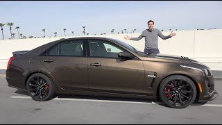 The 2019 Cadillac CTSV Is a Crazy Fast Luxury Sedan [upl. by Joerg]