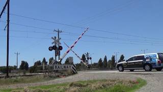 Cardinia Rd Level Crossing Pakenham With Mechanical Bells Before amp After Upgrade [upl. by Navets]