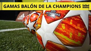 Gamas Balón de la Champions [upl. by Anjela713]