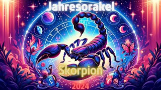 🔮 Skorpion 2024 Enthüllt Was bringt das neue Jahr Dein Sternzeichen Jahresorakel TarotHoroskop [upl. by Earla97]