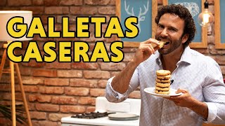 Cómo hacer las mejores galletas Caseras y Fáciles 🍪🍪🍪  ChefOropeza [upl. by Aizti]