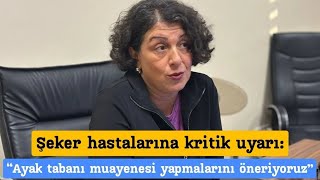 ŞEKER HASTALARINA KRİTİK UYARI [upl. by Dole745]