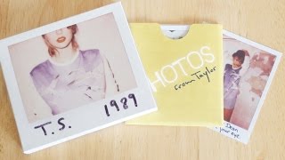 Taylor Swift 1989 CD with Photo Set Unboxing amp Review [upl. by Lightman]