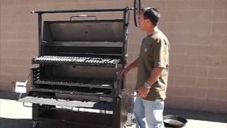 SmokingPitcom  The new Scottsdale Build 1 from Arizona BBQ Outfitters  Santa Maria Style Pit [upl. by Ilrahc]