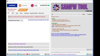 how to instal samfw frp tool one clik frp remove [upl. by Ayom]