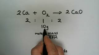 Reacting masses calculations [upl. by Llenral]