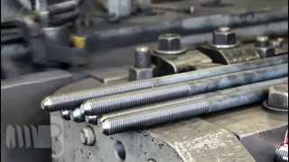 Roll Threading Bolts and Fasteners [upl. by Retluoc]