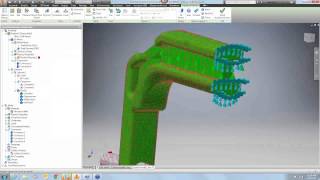 Working with Contact Constraints in Autodesk Nastran InCAD 2016 [upl. by Eetnwahs]