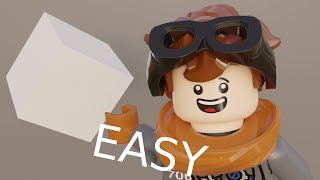 Blender Lego tutorial series THE BASICS OF BLENDER Part 1 [upl. by Bound]