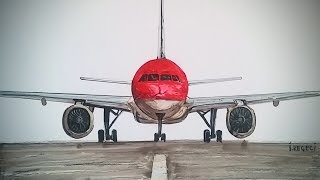 AVIANCA Airbus A 320 Drawing Timelapse [upl. by Ayekim450]