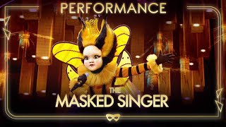 Queen Bee Performs ‘Alive’ By Sia Full Performance  Season 1 Ep 1  The Masked Singer UK [upl. by Ylra]