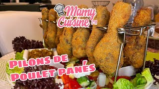 Pilons de poulet panés  Mamy cuisine SN [upl. by Dannie]