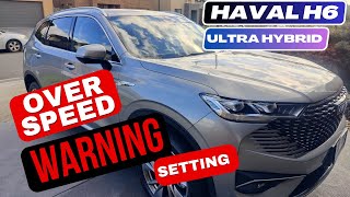 All about Overspeed Warning setting in Haval H6 [upl. by Pattin]