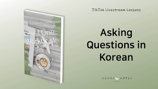 Asking Questions in Korean [upl. by Anitsugua577]