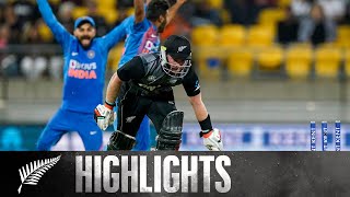 India Win Another Super Over Thriller  FULL HIGHLIGHTS  BLACKCAPS v India  4th T20 2020 [upl. by Akiraa]