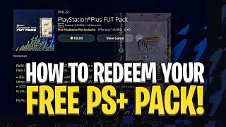 How To Get Fifa 22 amp The PlayStation Plus Pack For FREE  Fifa 22 [upl. by Balsam]