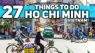 Best Things To Do in Ho Chi Minh City Vietnam 2024 4K [upl. by Ennyrb235]