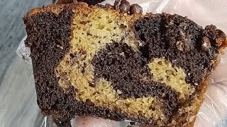 super moist chocolate marble banana cake [upl. by Artekal]