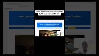 Driver drowsiness detection system [upl. by Tnomed]