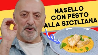 Nasello con pesto alla siciliana [upl. by Edals]