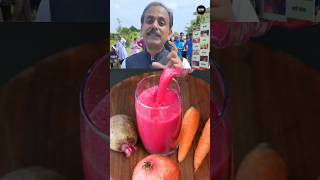 Acharya Manishs Healthy Red Juice For Hemoglobin  Anemia shorts [upl. by Lhamaj]